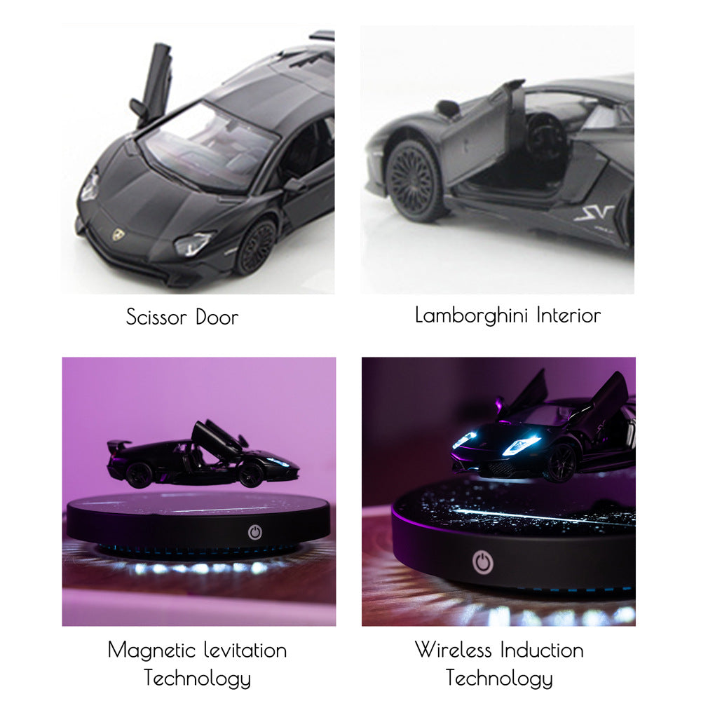 Astryra Magnetic Floating Diecast Car Vehicle with LED 1:36 scale