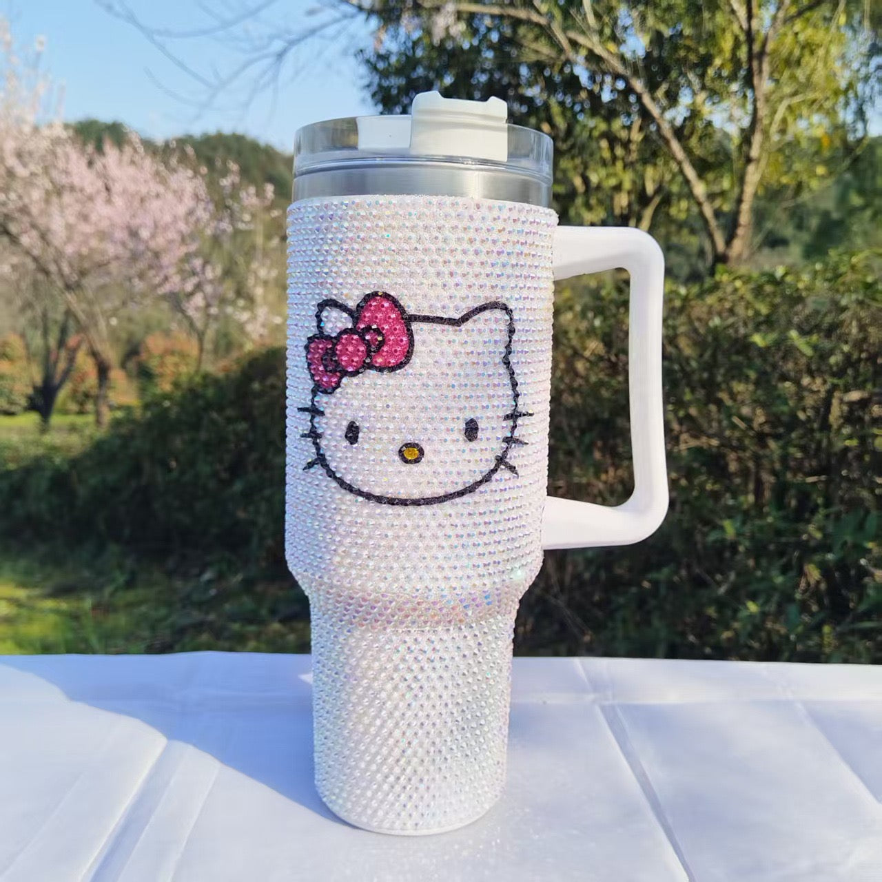 BlingKitty 40oz Crystal Tumbler