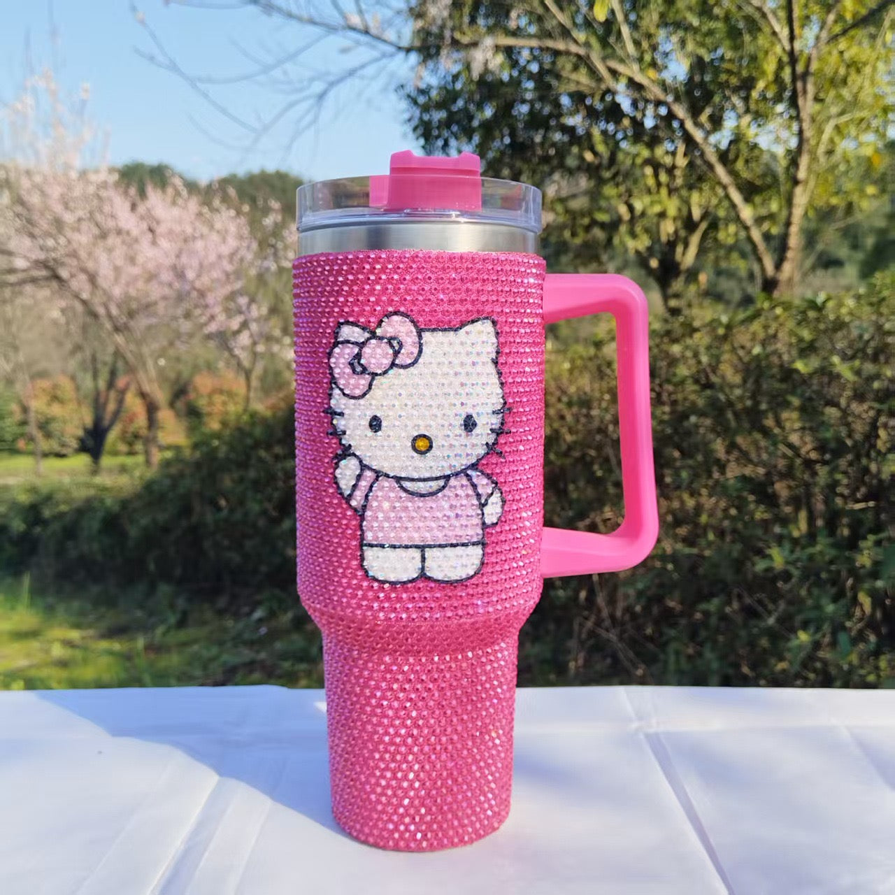BlingKitty 40oz Crystal Tumbler