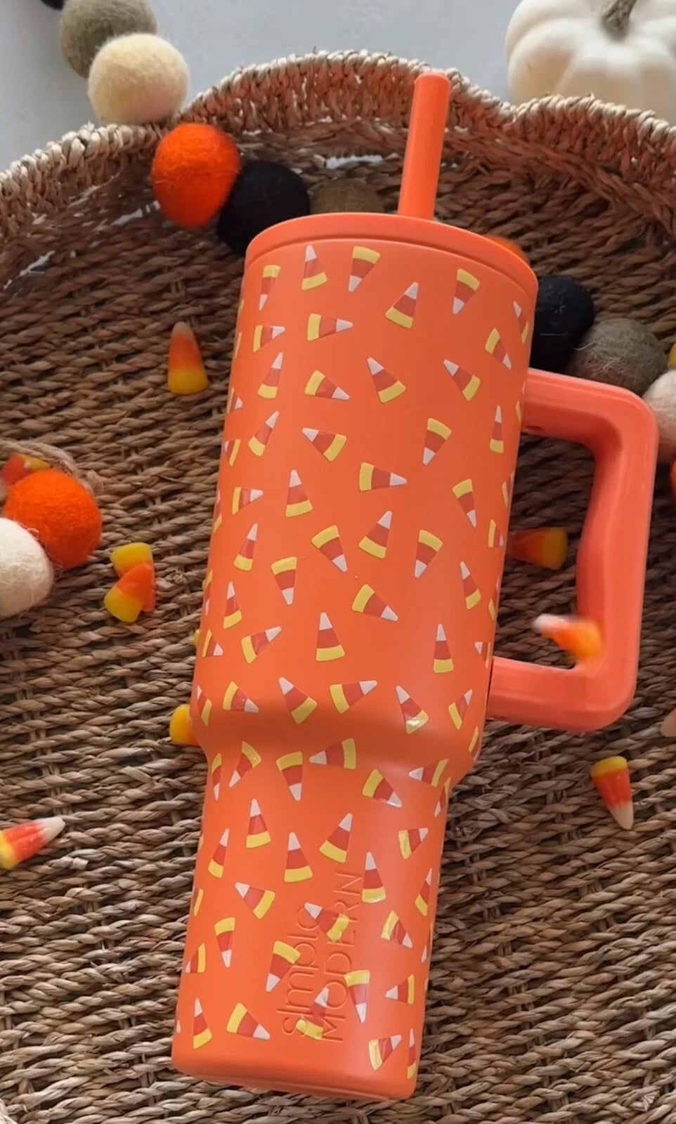 Astryra® CandyCorn Halloween Tumbler