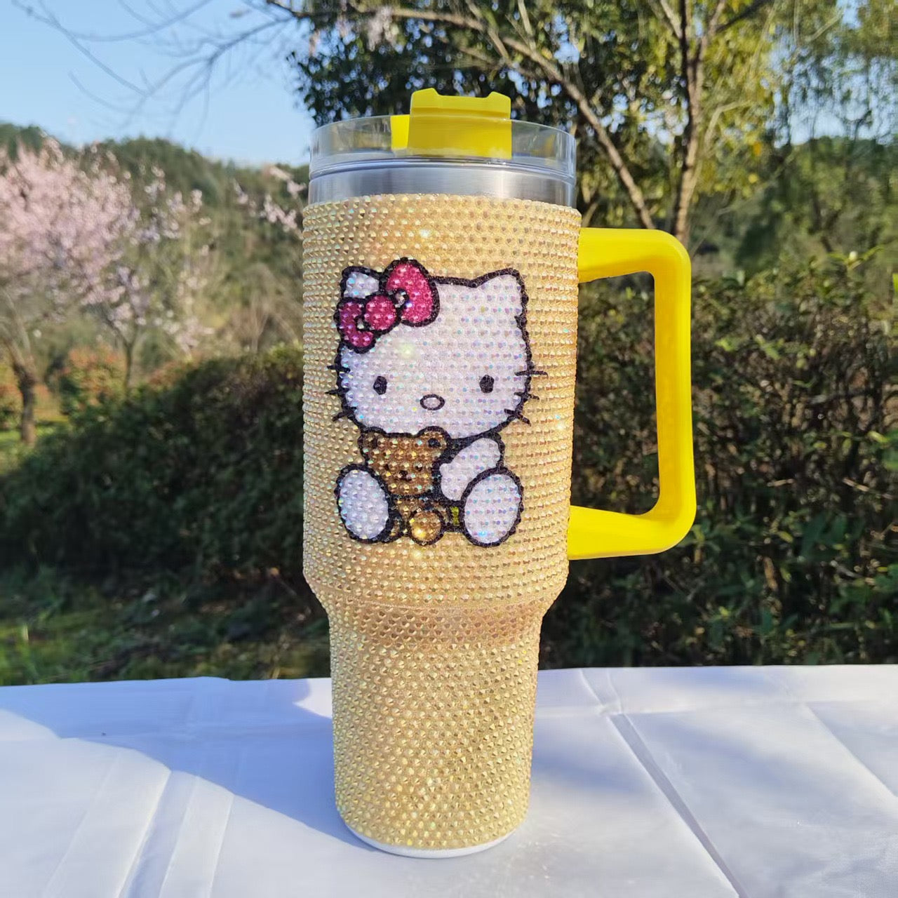 BlingKitty 40oz Crystal Tumbler