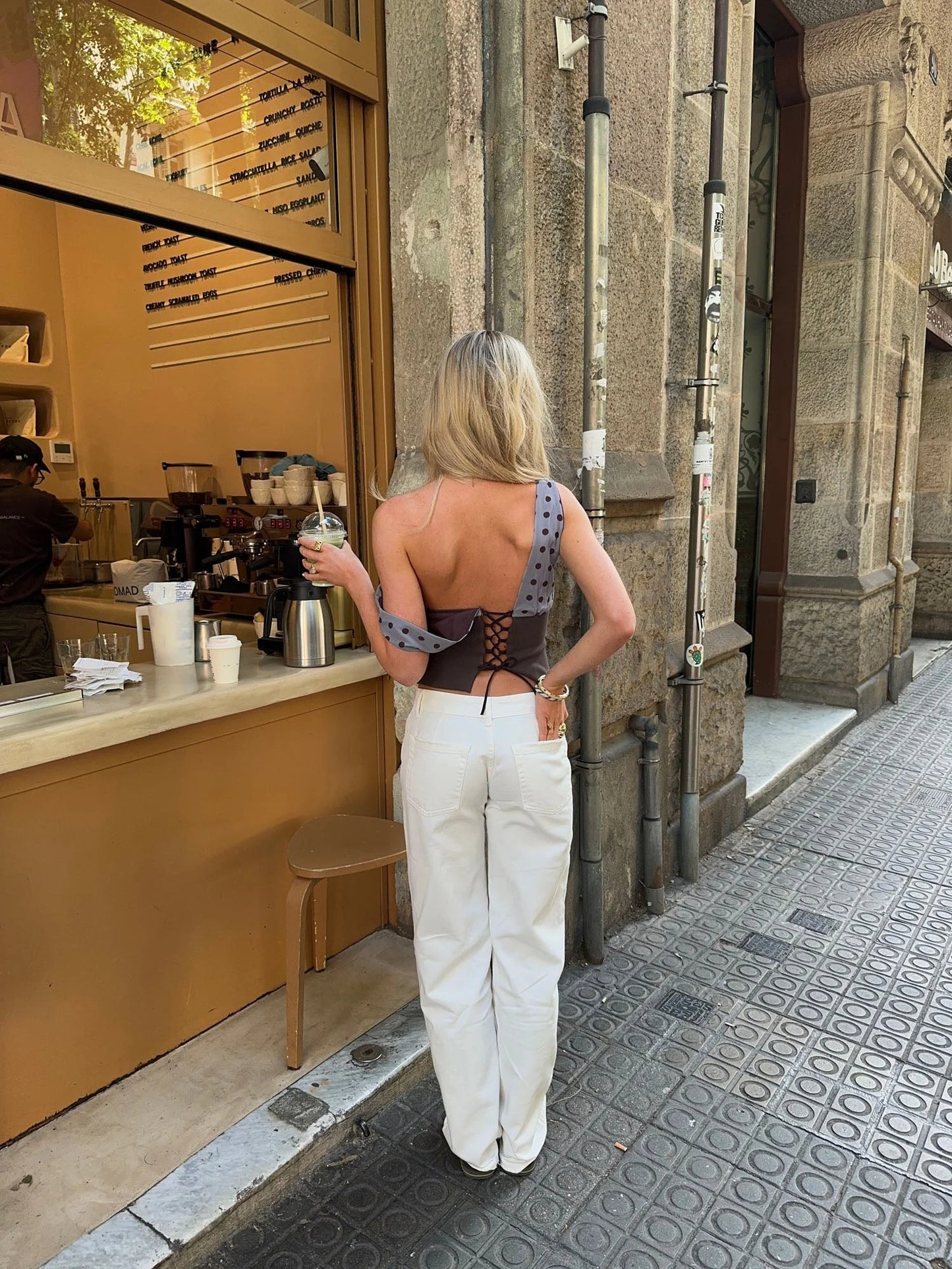 Astryra® Polka dotted top